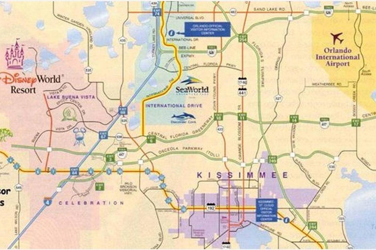 קיסימי 3 Bedroom Resort Style Condo, 3 Miles To Disney! מראה חיצוני תמונה